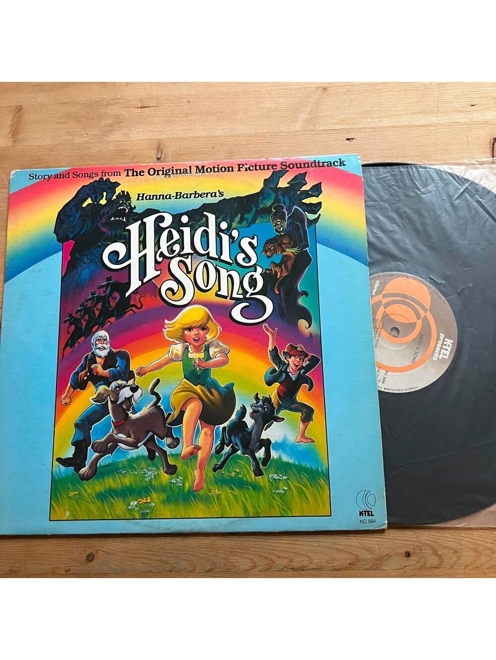 Various - Heidi's Song Original Soundtrack 33rpm VG+ VR23